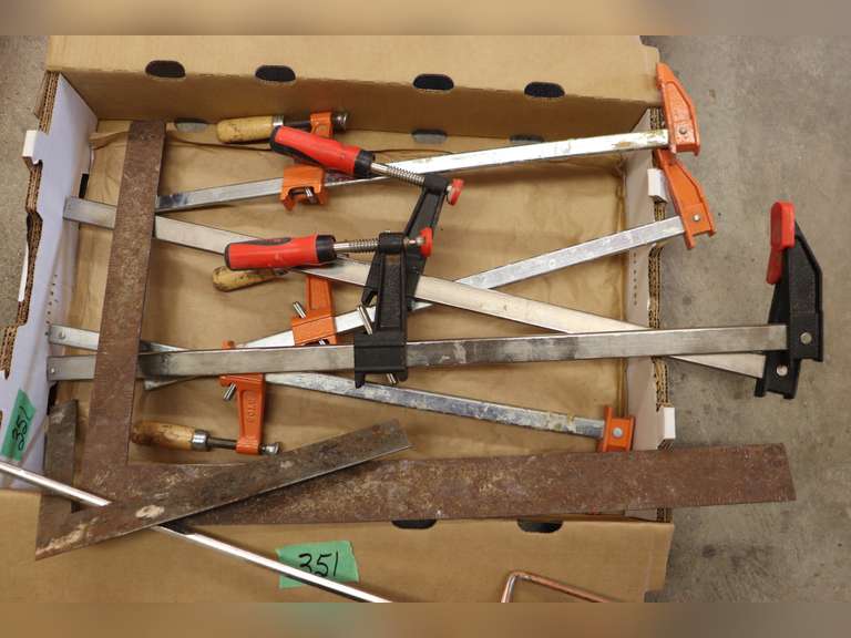 Squares and large clamps Adam Marshall Land & Auction, LLC