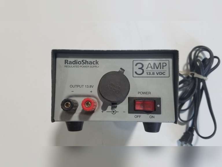 Radio Shack 3 amp power supply Adam Marshall Land & Auction, LLC