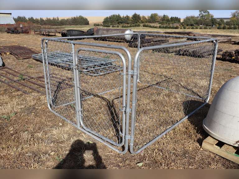 Dog Kennel, 6x8, 4ft. Tall Adam Marshall Land & Auction, LLC