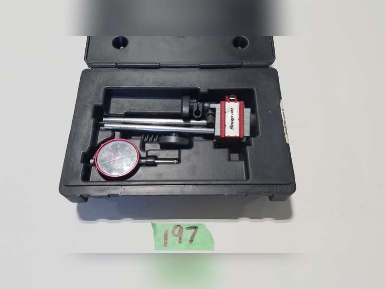 Snapon Stayfirm precision dial indicator set Adam Marshall Land