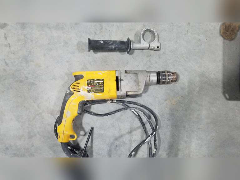 DeWalt corded hammer drill, DW515, 5/8 Adam Marshall Land & Auction, LLC