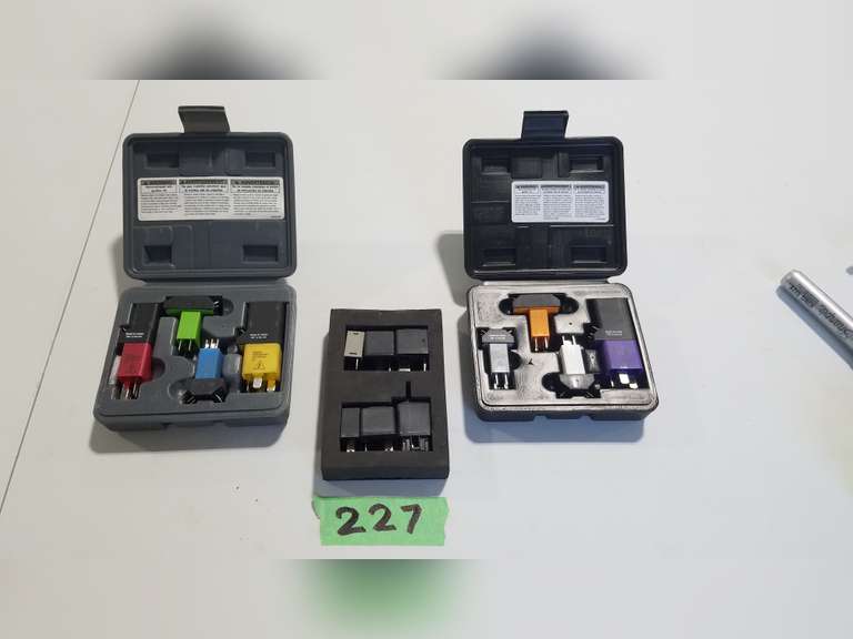 MAC Tools relay test jumper kits (2), Relay bypass switch master kit (1) Adam Marshall Land