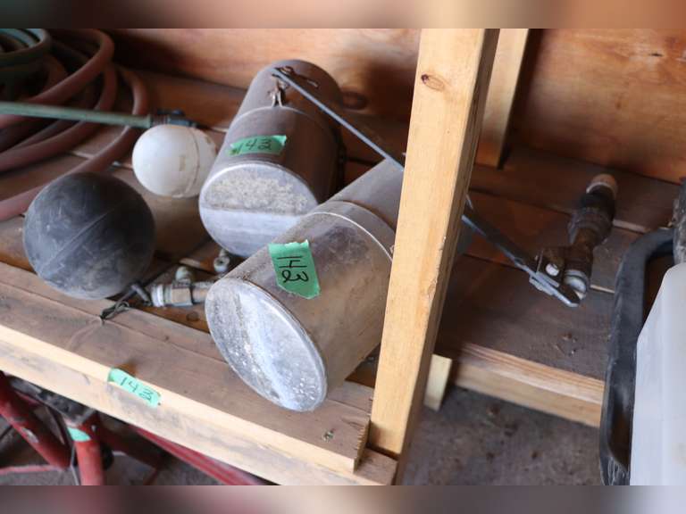 2 tank floats Adam Marshall Land & Auction, LLC