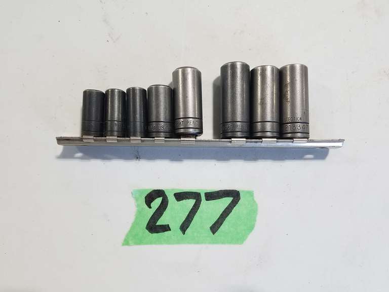 Snapon tap sockets Adam Marshall Land & Auction, LLC