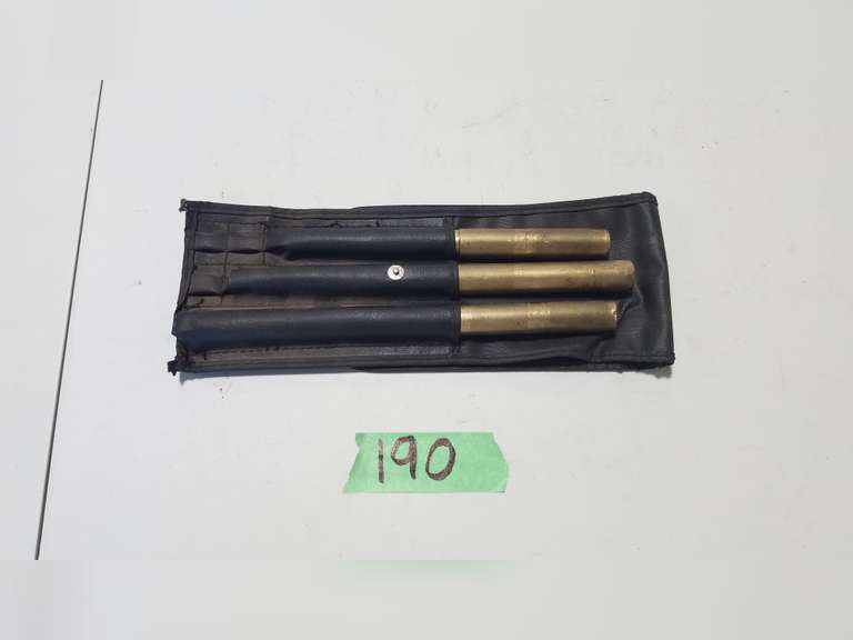 Snapon bronze punch set Adam Marshall Land & Auction, LLC