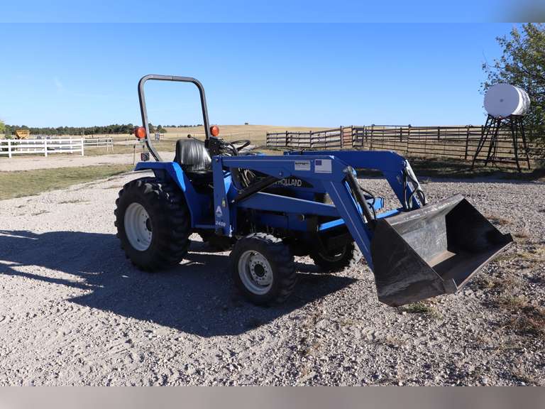 New Holland TC30 MFWD tractor with 2404 loader Adam Marshall Land