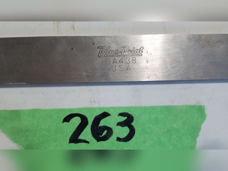BluePoint 18" precision machinist straight edge Adam Marshall Land