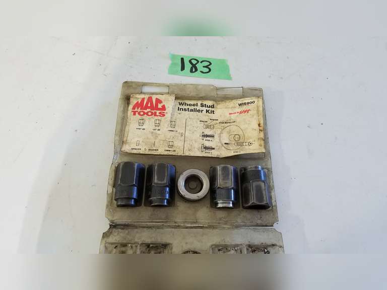 MAC Tools Wheel Stud Installer Kit Adam Marshall Land & Auction, LLC