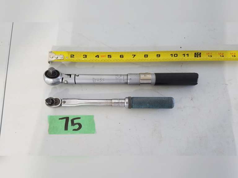 (1) JoLine Tools, (1) Snapon 3/8 Micrometer Torque Wrenches Adam