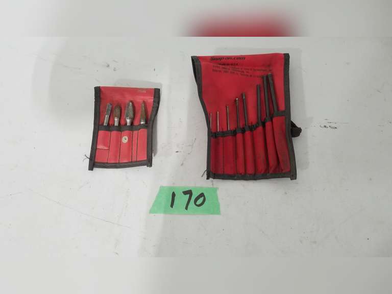 MAC Tools Carbide Burr Set (4 pc),Snapon Roll Pin Punch Set (8 pc) Adam Marshall Land