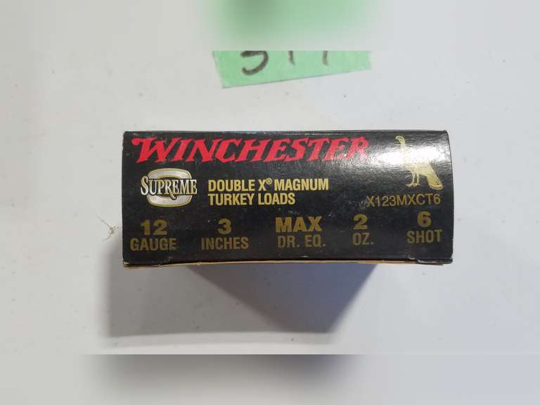 Winchester Turkey Load 12 Ga 3" (8) and Federal Premium Turkey 12 Ga 3