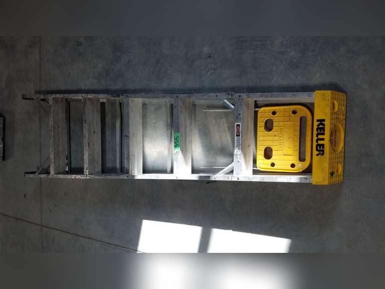 Keller 6 ft Ladder Adam Marshall Land & Auction, LLC