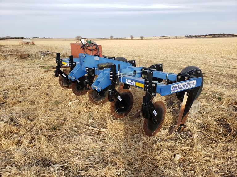 Blue Jet 5 Shank Sub Tiller II Ripper Adam Marshall Land & Auction, LLC