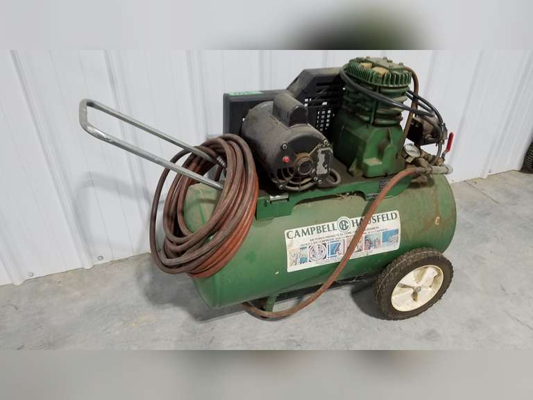 CampbellHausfeld Air Compressor W/Hose Adam Marshall Land & Auction, LLC
