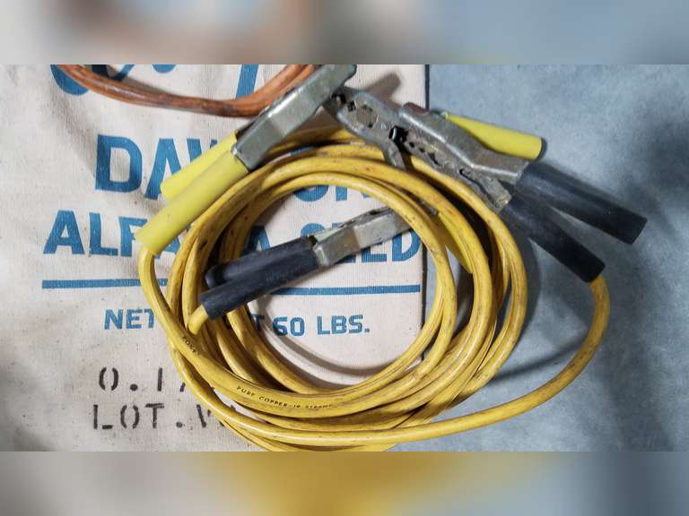 (2) Sets of Jumper Cables W/ Bag Adam Marshall Land & Auction, LLC