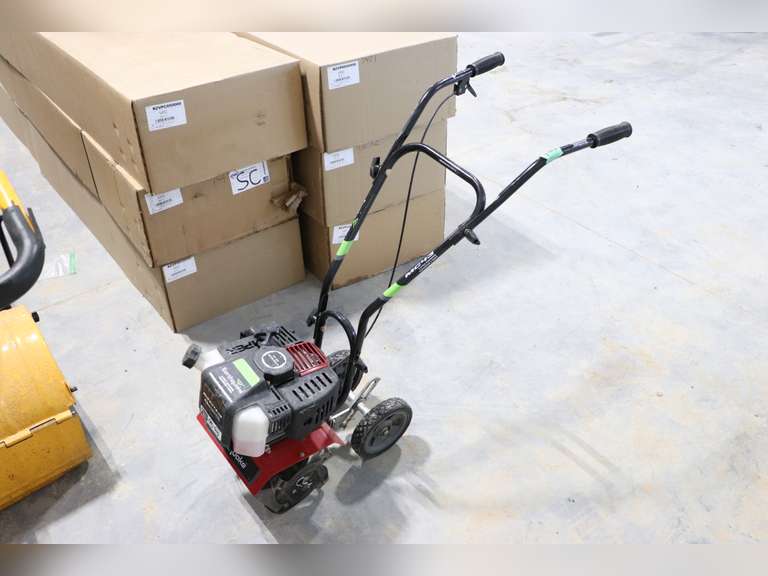 Earthquake gas powered rototiller Adam Marshall Land & Auction, LLC