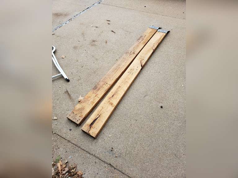 Wood ramps Adam Marshall Land & Auction, LLC