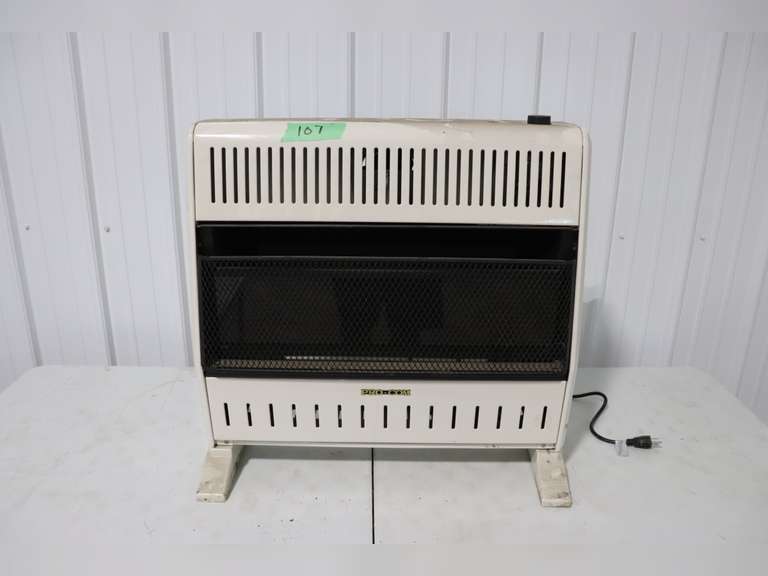 Propane heater, 110v Adam Marshall Land & Auction, LLC