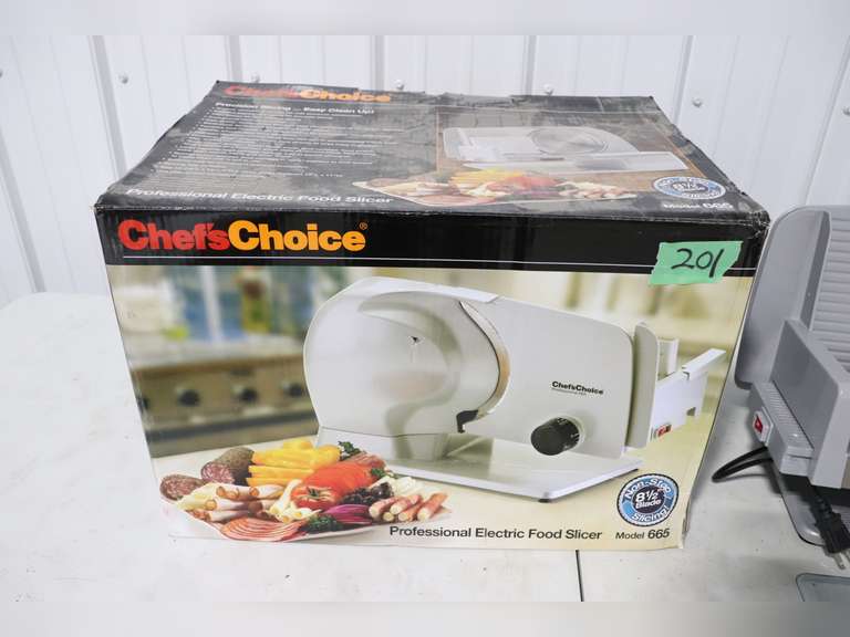Chef's Choice Electric Meat Slicer, Model 665 Adam Marshall Land