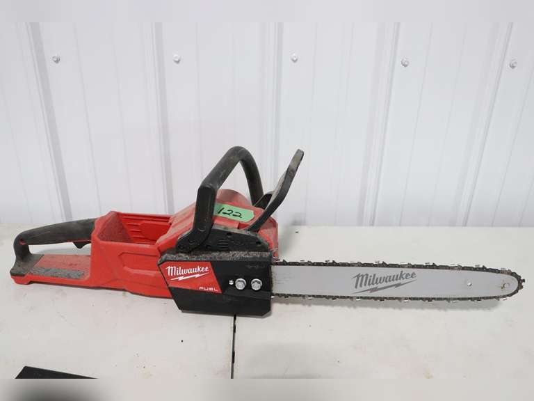 Milwaukee Fuel M18 battery powered chain saw, no battery or charger