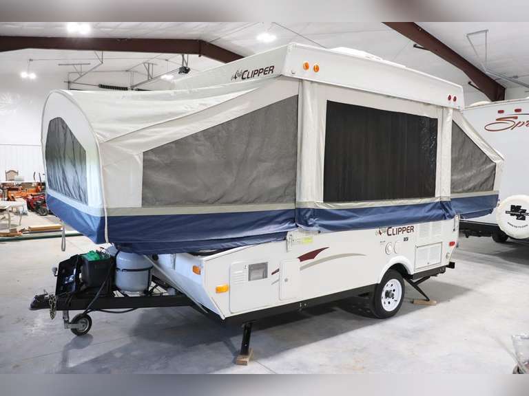 2009 Forest River Clipper Sport 106st Pop Up Camper Adam Marshall Land Auction Llc