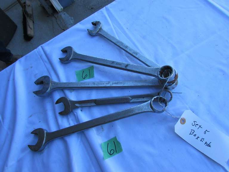Thorsen Brand USA Combination Wrenches Adam Marshall Land & Auction, LLC