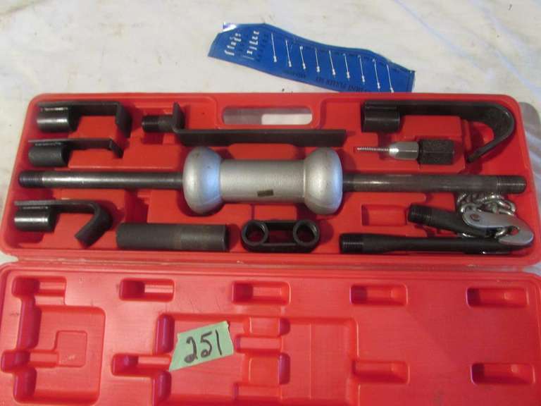 Body and Fender Tools in Metal Case Adam Marshall Land & Auction, LLC