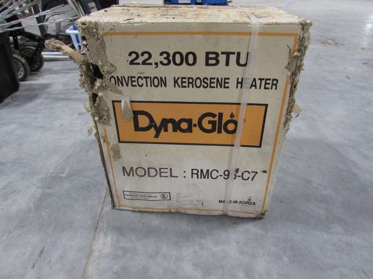 Dyna-glo portble kerosene heater - Adam Marshall Land & Auction, LLC
