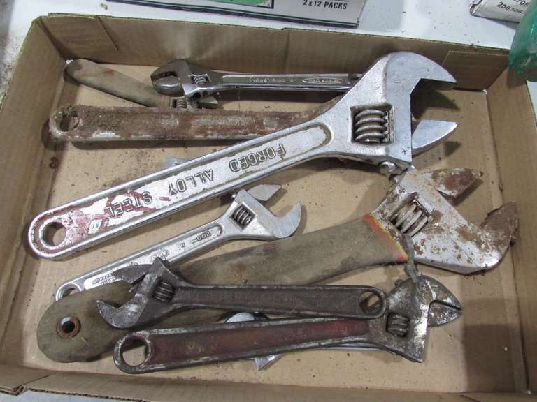 Adjustable wrenches Adam Marshall Land & Auction, LLC