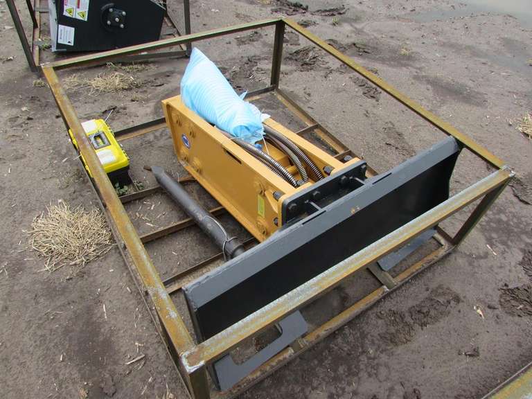 New Wolverine Wolverine Concrete Breaker for skid steer Adam Marshall