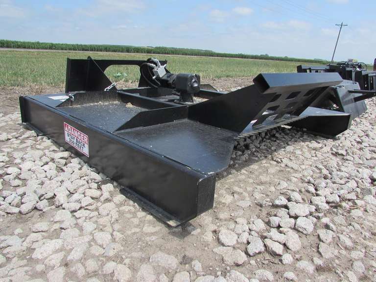 New Skid Steer 6ft. mower deck w/ quick attach Adam Marshall Land