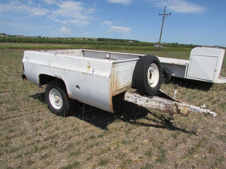 3/4 ton Pickup Box Trailer Adam Marshall Land & Auction, LLC