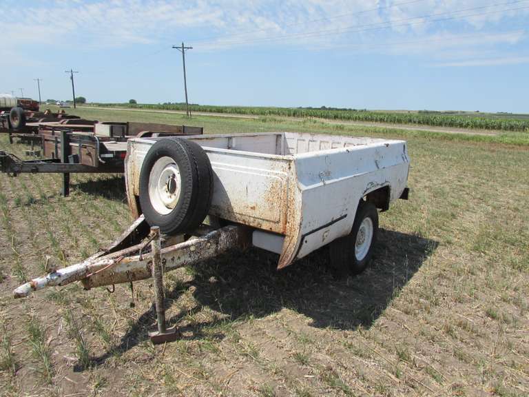 3/4 ton Pickup Box Trailer Adam Marshall Land & Auction, LLC
