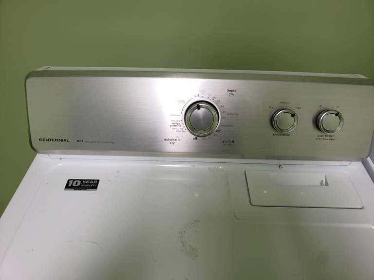 Maytag Centennial clothes dryer Adam Marshall Land & Auction, LLC