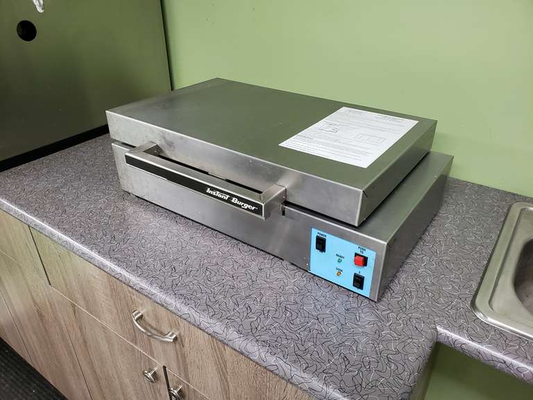 Broaster Instant Burger Press, Model A975 Adam Marshall Land