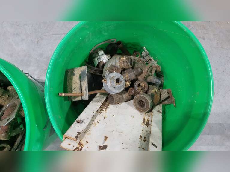 (2) Buckets Scrap Metal & Iron Adam Marshall Land & Auction, LLC