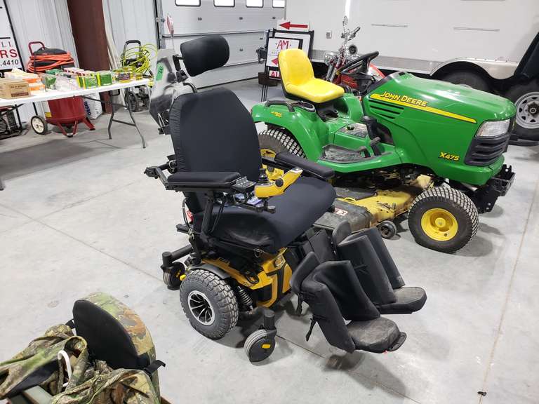 Edge HD Quantum Power Chair W/ Power Tilt, Recline, and Legs W
