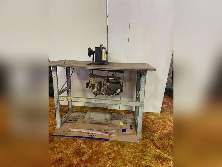 (REMOVED FROM AUCTION) Oscann Fur Sewing Machine Adam Marshall Land