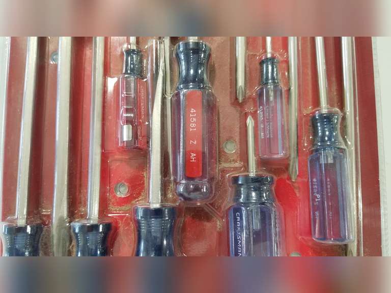 Craftsman Screwdriver Set (17 pc) NIB Adam Marshall Land & Auction, LLC