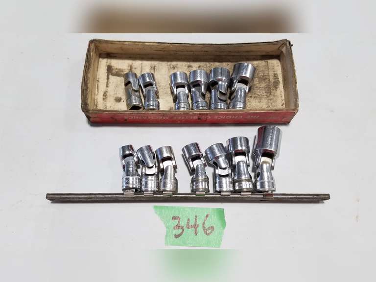 Snap-on KA383METOR 3/8" Drive Metric 3-Row Post Socket Tray - Orange, Holds Standard Sockets