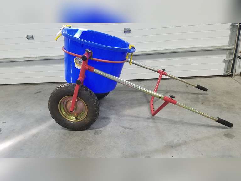 Muck Tub W/Cart Adam Marshall Land & Auction, LLC