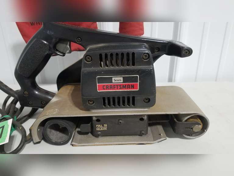 Craftsman 4" Belt Sander Adam Marshall Land & Auction, LLC