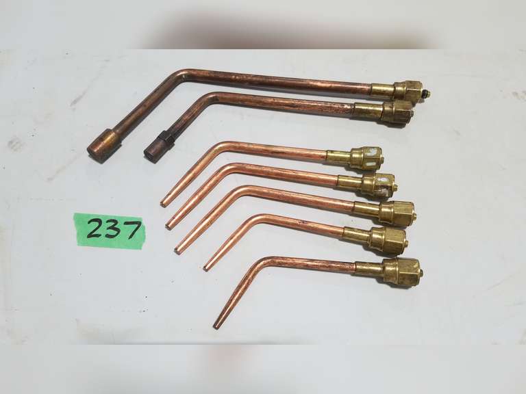 Assorted Victor Oxy/Acetylene Welding & Heating Tips (7 pc) Adam Marshall Land & Auction, LLC