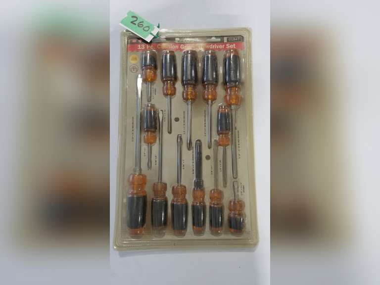 Pittsburgh Screwdriver Set (13 pc) NIB Adam Marshall Land & Auction