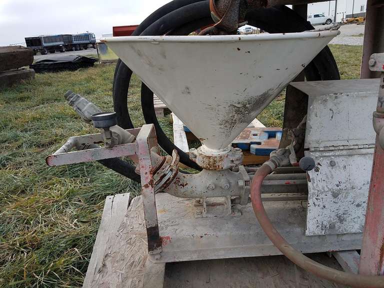 AirPlac HGA50 Air Powered Grout Pump Adam Marshall Land & Auction, LLC