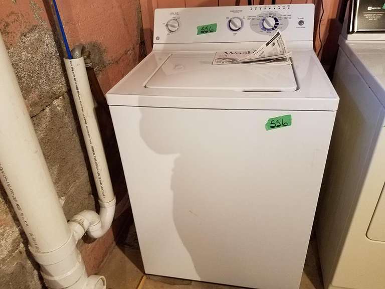 GE Washer 27 inches Wide Adam Marshall Land & Auction, LLC