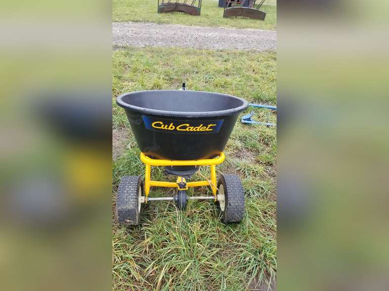 Cub Cadet Pull Behind Fertilizer Spreader Adam Marshall Land