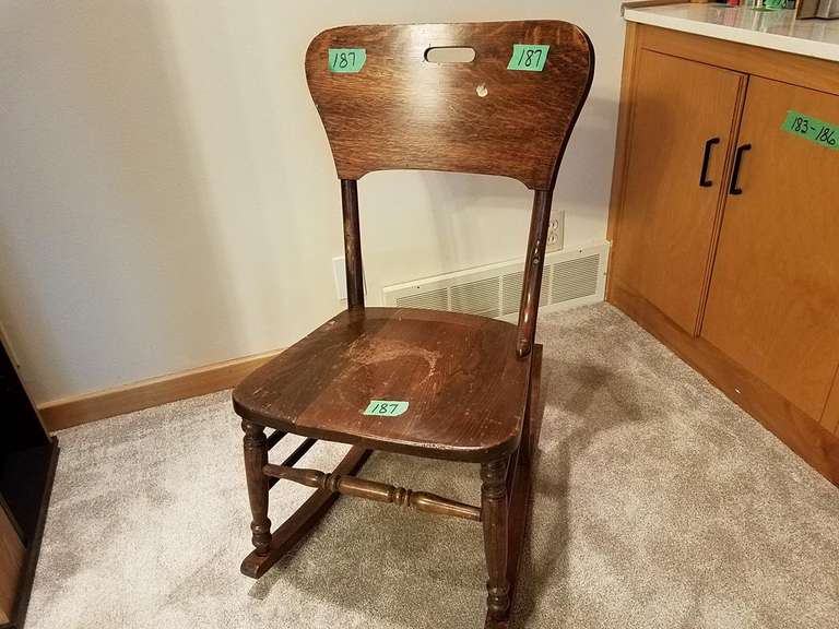 Sewing Rocking Chair - Adam Marshall Land & Auction, LLC