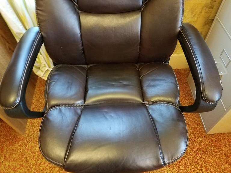 Office Chair (Damage on Back) Adam Marshall Land & Auction, LLC
