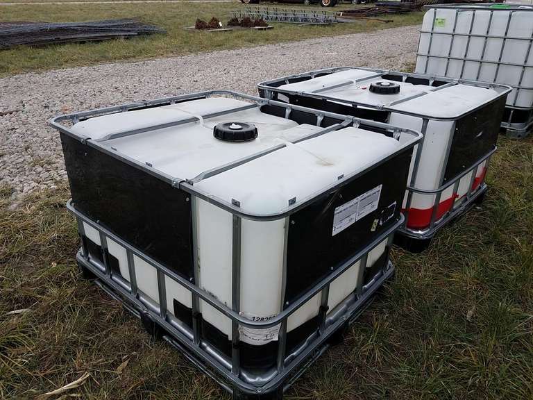 (2) Small Bulk Tanks Adam Marshall Land & Auction, LLC